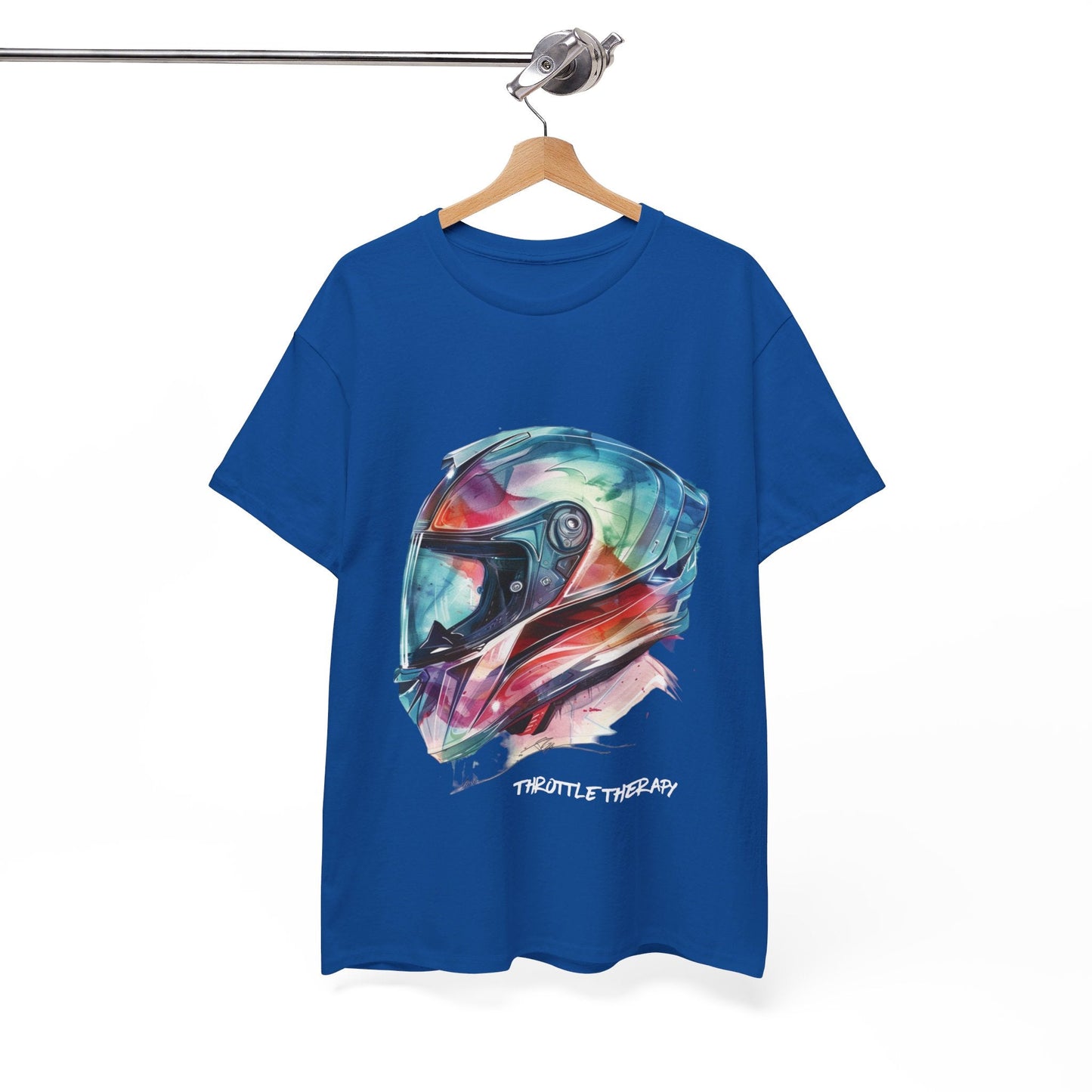 Throttle Therapy T-Shirt (WHITE TEXT) - Gnarly Ninja Printables