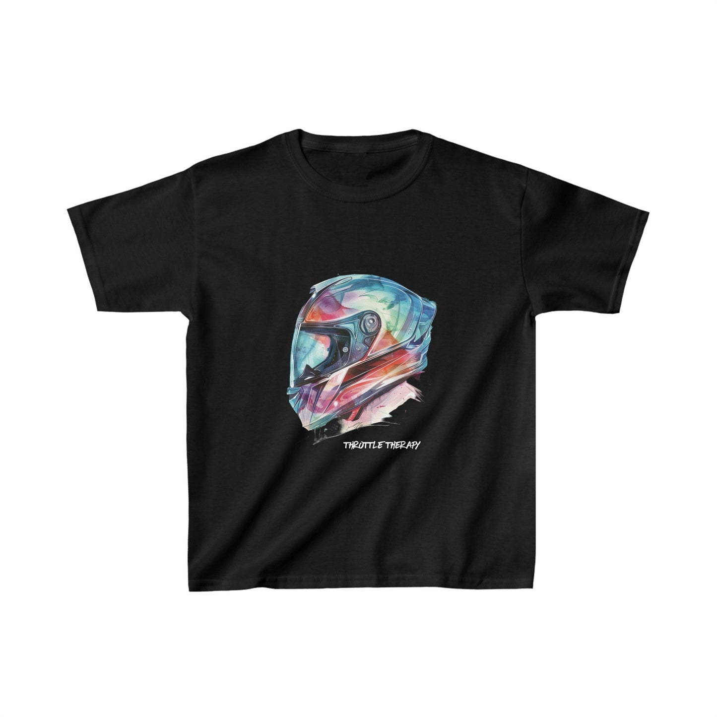 Throttle Therapy T-Shirt (WHITE TEXT) *KIDS' - Gnarly Ninja Printables