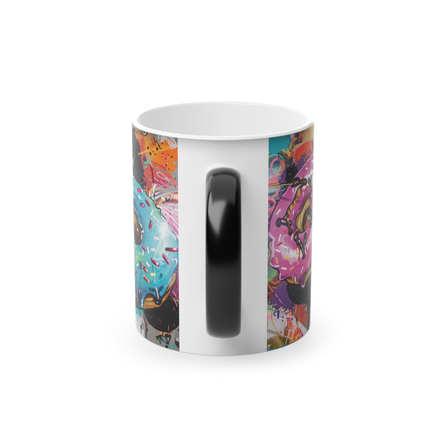 Urban Donuts Magic Mug 11oz - Gnarly Ninja Printables