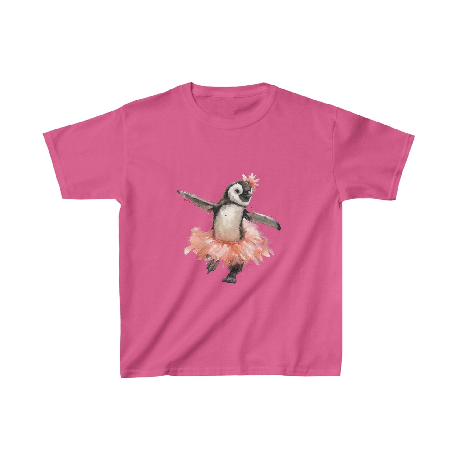 Cute Penguin Ballerina T-Shirt *KIDS' - Gnarly Ninja Printables