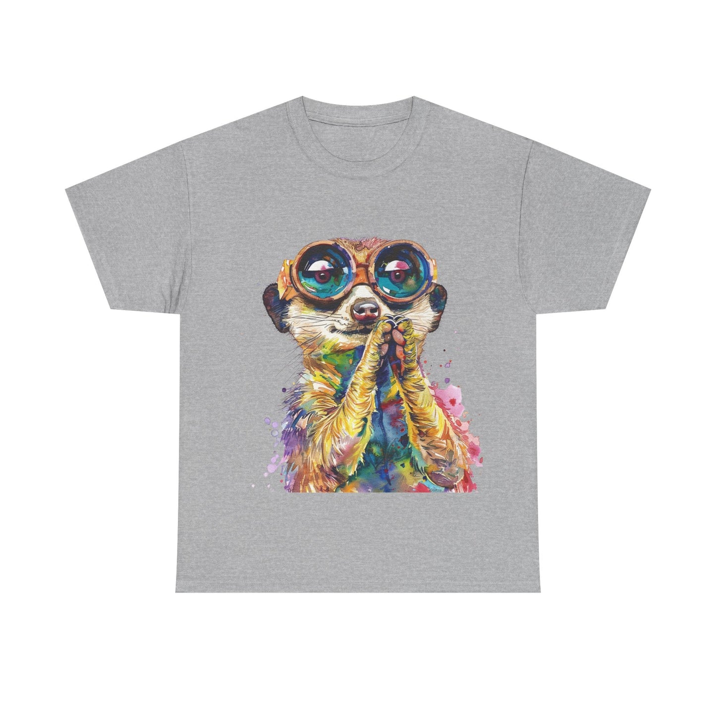 🐾 Thankful Meerkat T-Shirt – For Animal Lovers with Grateful Vibes - Gnarly Ninja Printables
