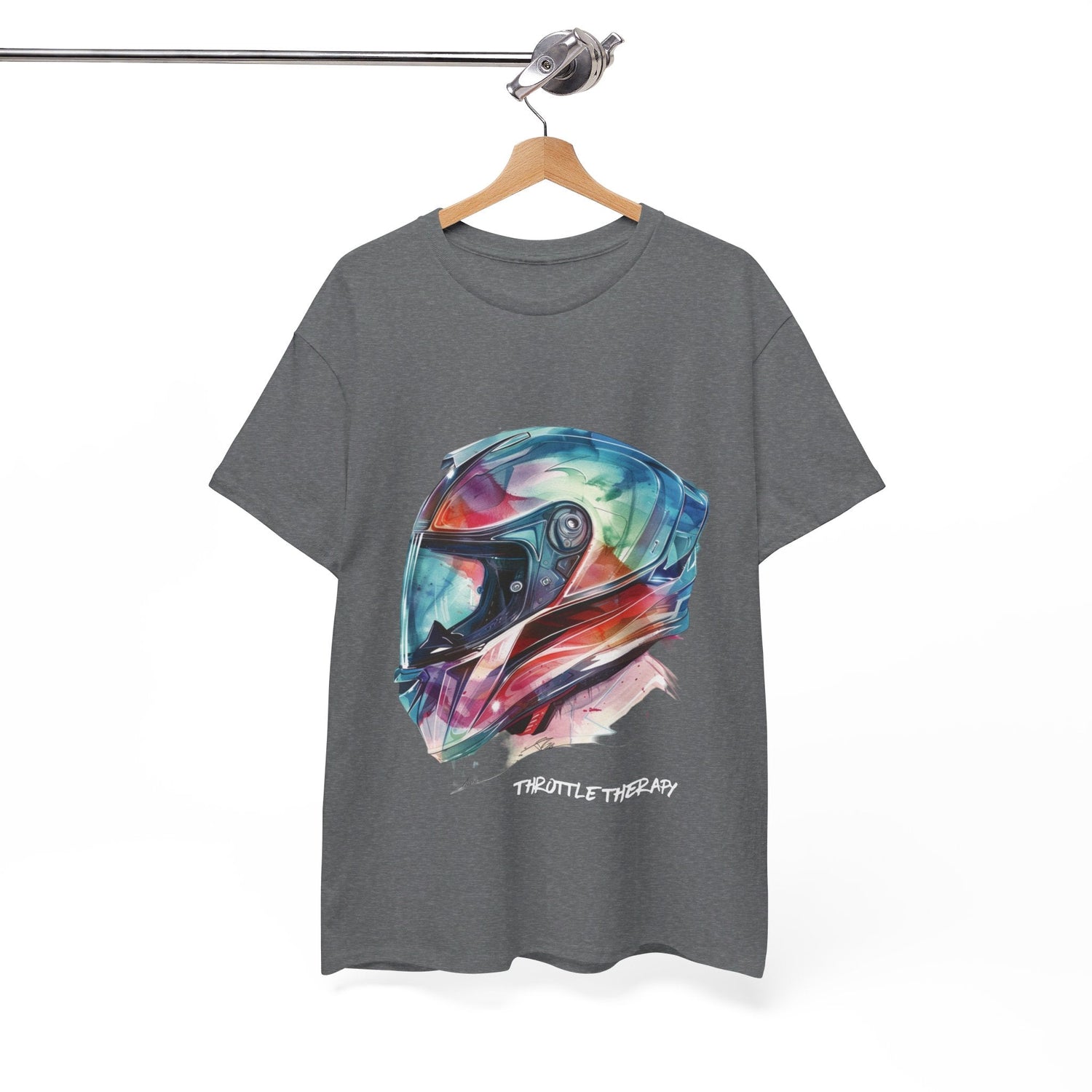 Throttle Therapy T-Shirt (WHITE TEXT) - Gnarly Ninja Printables