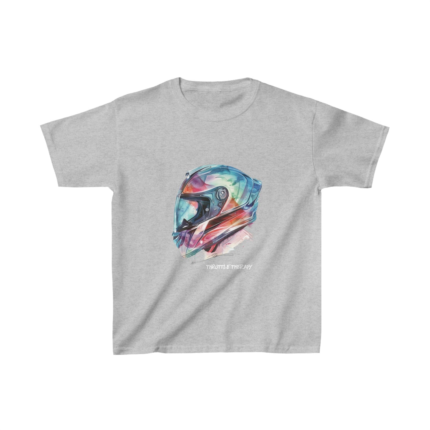 Throttle Therapy T-Shirt (WHITE TEXT) *KIDS' - Gnarly Ninja Printables